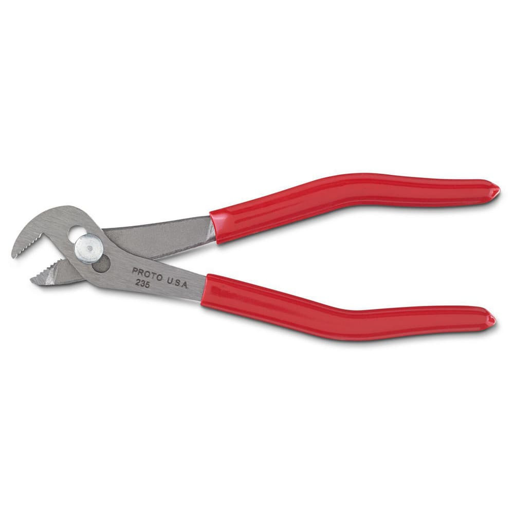 Proto J235 Tongue & Groove Plier: 21/64" Cutting Capacity, Standard Jaw
