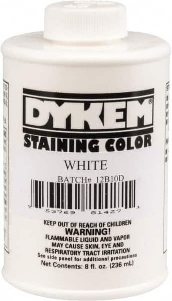 Dykem 81427 8 Ounce White Staining Color