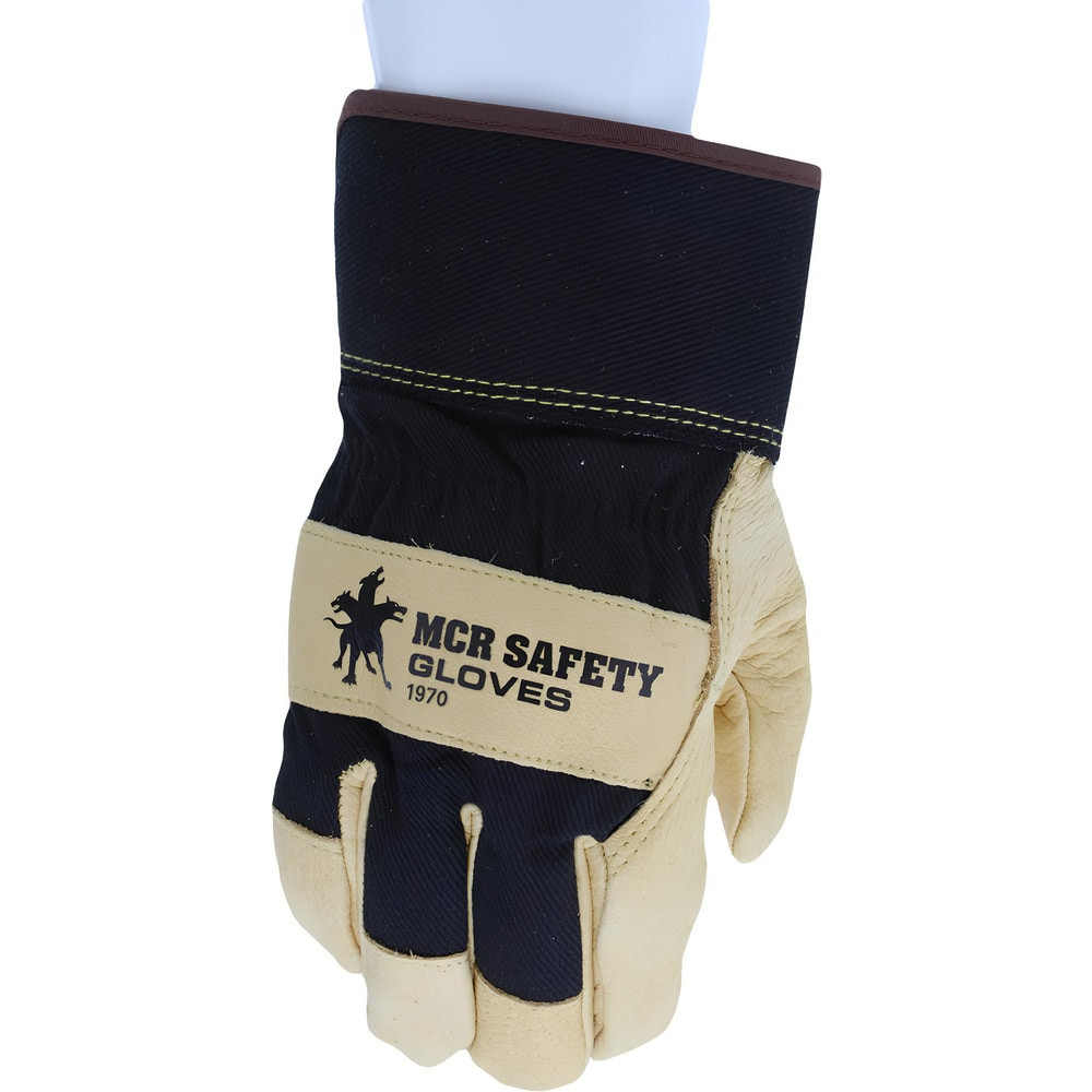 MCR Safety 1970XL Gloves: Size XL, Thermal-Lined, Pigskin