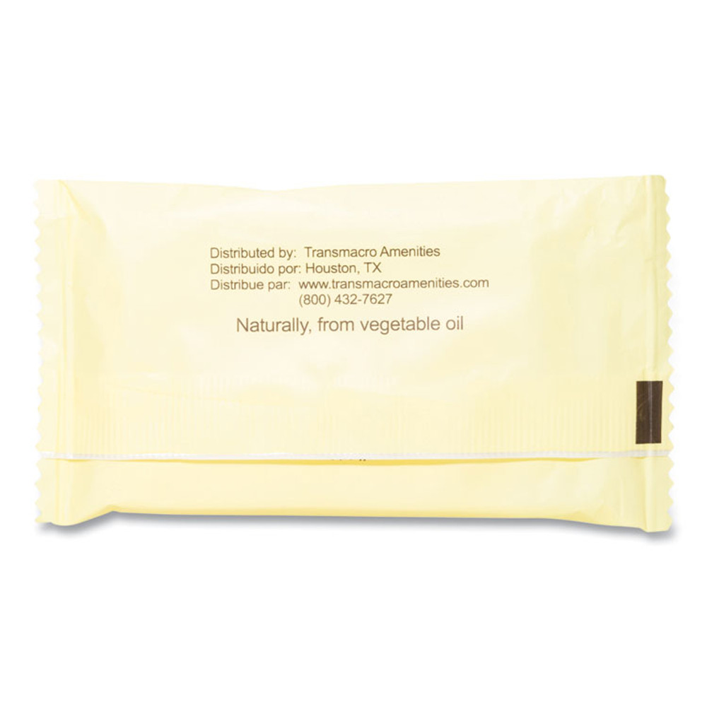 TRANSMACRO AMENITIES Good Day™ 390150A Amenity Bar Soap, Pleasant Scent, # 1 1/2 Individually Wrapped Bar, 500/Carton