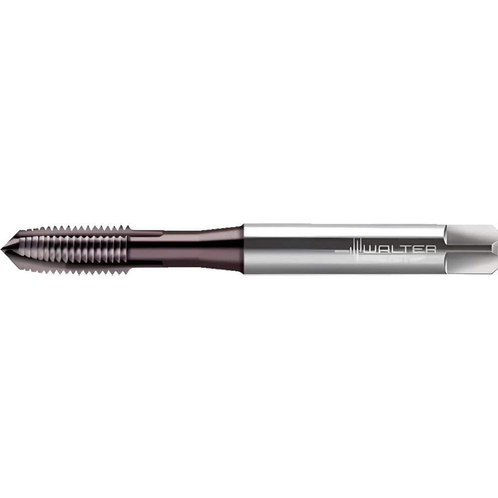 Walter-Prototyp 6432510 Spiral Point Tap: M5x0.8 Metric, 3 Flutes, Plug Chamfer, 6H Class of Fit, High-Speed Steel-E-PM, THL Coated