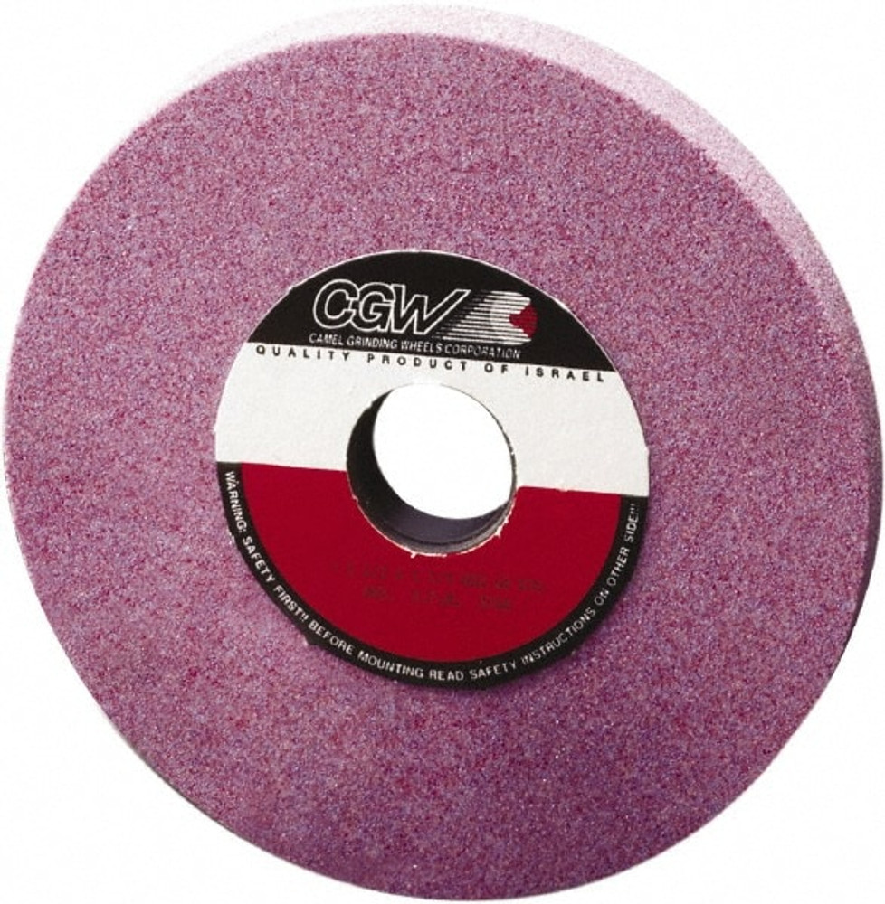 CGW Abrasives 34223 Surface Grinding Wheel: 12" Dia, 1" Thick, 5" Hole, 46 Grit, J Hardness