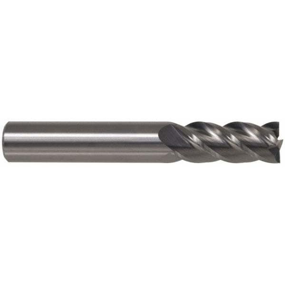 Accupro 0776634/7801036 Square End Mill: 3/4'' Dia, 1-1/2'' LOC, 3/4'' Shank Dia, 4'' OAL, 4 Flutes, Solid Carbide