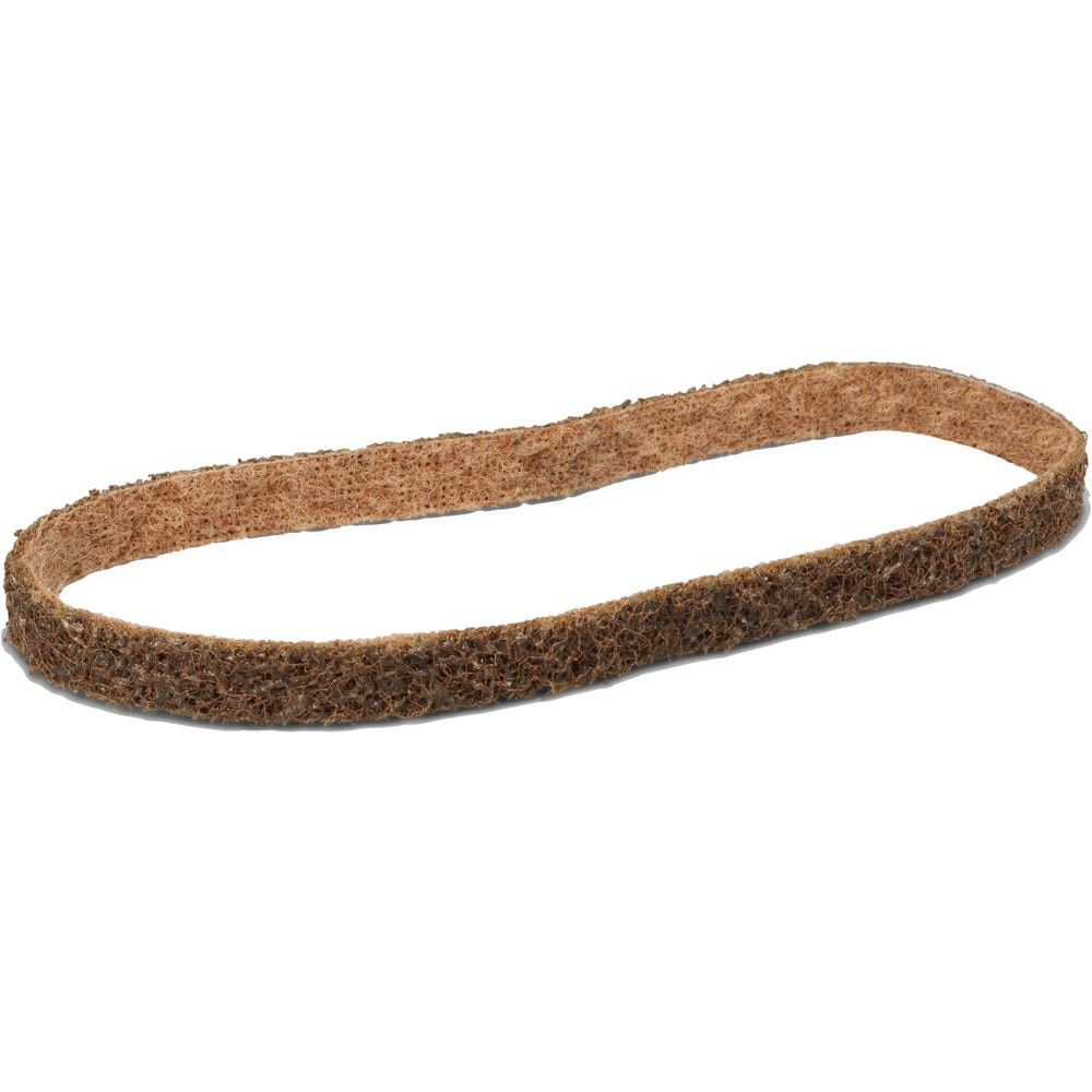 3M Abrasive Belt: 1/2" Wide, 18" Long, Aluminum Oxide 7010309357