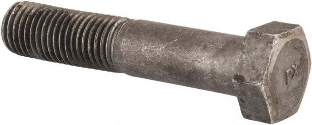 Value Collection 402328BR Hex Head Cap Screw: 1-8 x 5", Grade 2 Steel, Uncoated