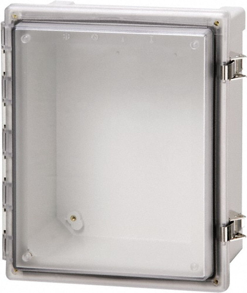 Fibox AR664CHSSLT Standard Electrical Enclosure: Polycarbonate, NEMA 12, 13, 4, 4X, 6 & 6P