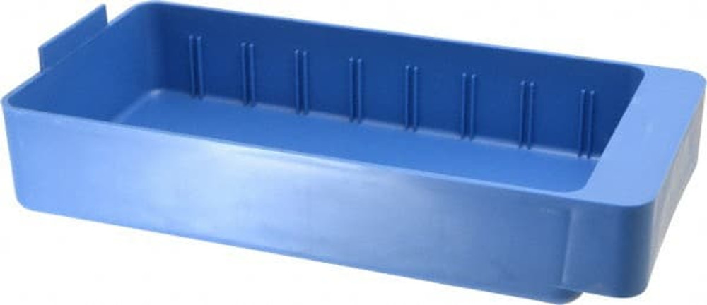 Quantum Storage QED401BL Plastic Drawer Bin: Blue