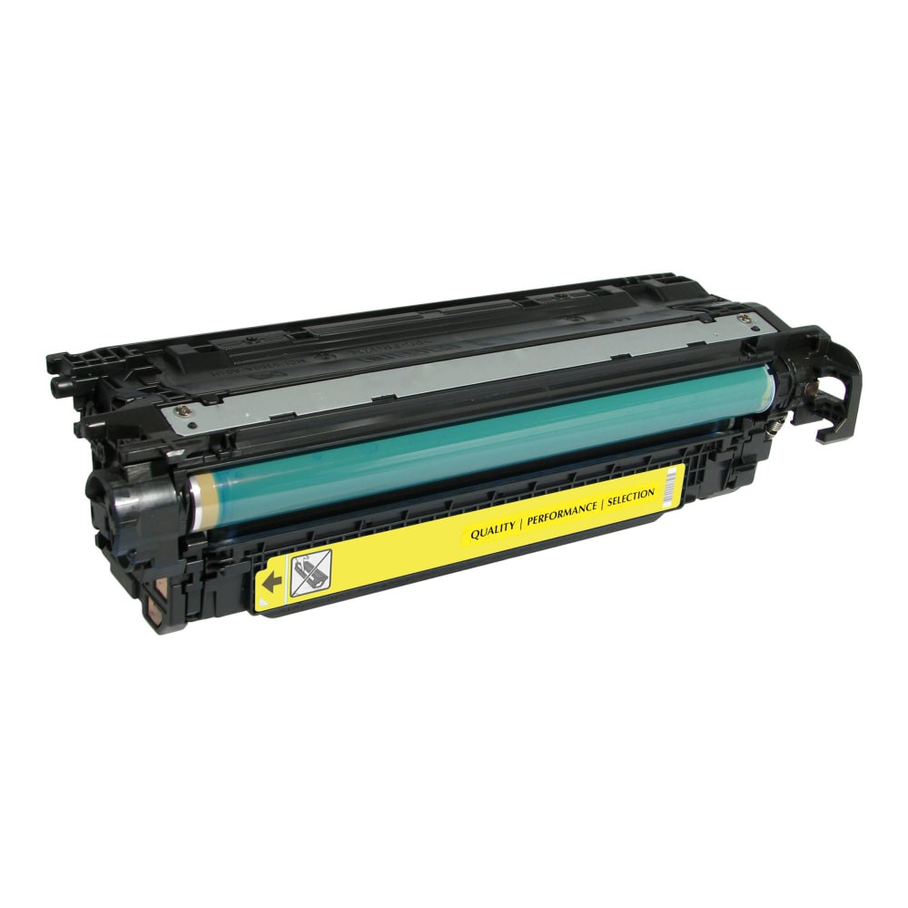 CLOVER TECHNOLOGIES GROUP, LLC Clover Imaging Group 200932P  Remanufactured Yellow Extra-High Yield Toner Cartridge Replacement For HP 504A, CE252A