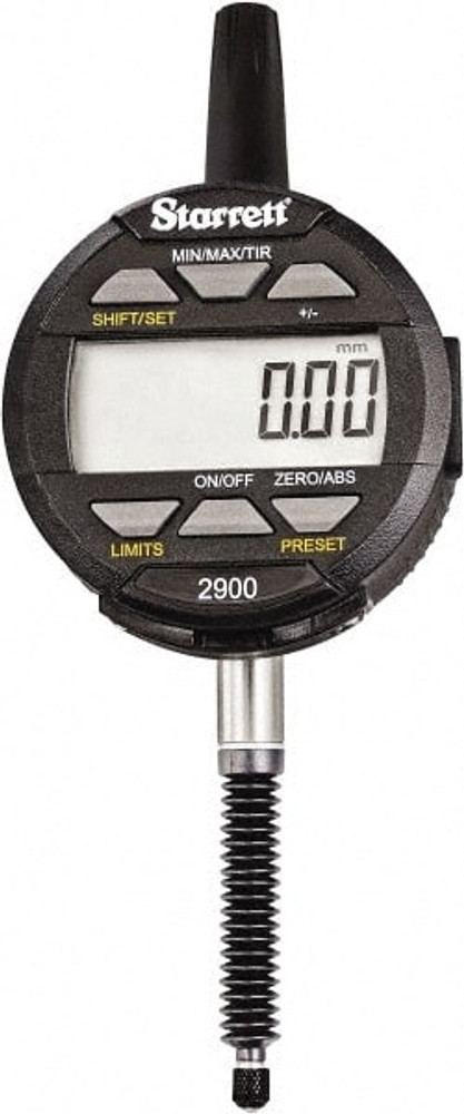 Starrett 09968 Electronic Drop Indicator: 25 mm Range