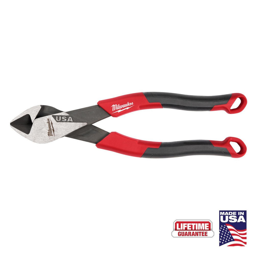 Milwaukee Tool MT557 Cutting Pliers; Insulated: No ; Cutting Capacity: 1-1/4 ; Overall Length (Decimal Inch): 7.0000 ; Jaw Width (Decimal Inch): 1.25 ; Head Style: Cutter; Diagonal ; Cutting Style: Diagonal