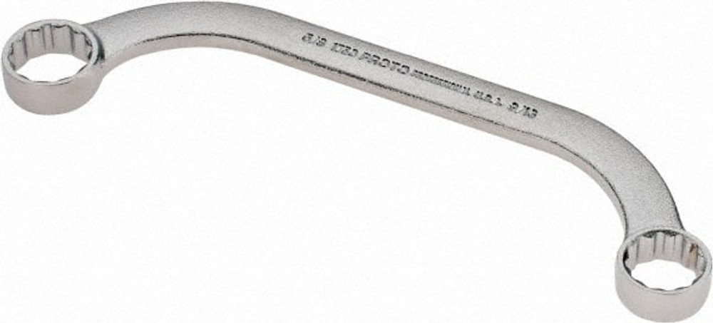 Proto J1730 Box End Obstruction Wrench: 9/16 x 5/8", 12 Point, Double End