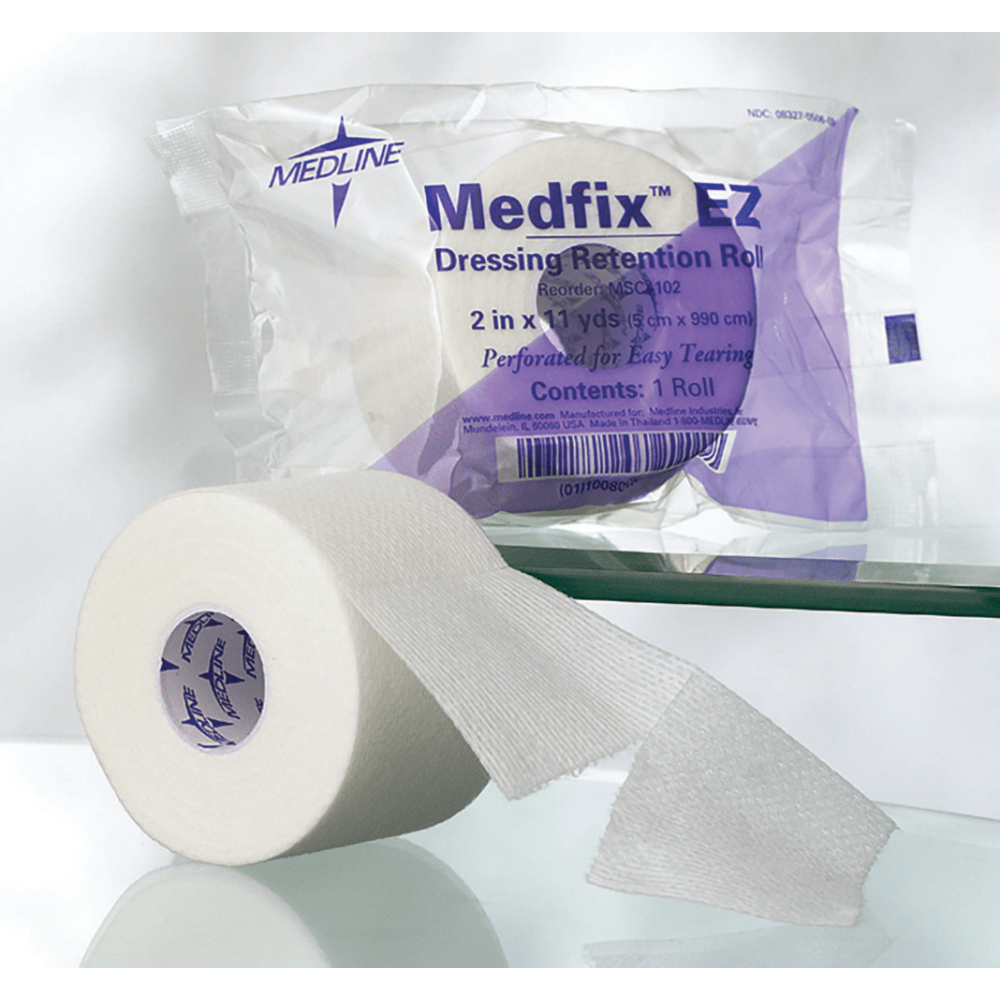 MEDLINE INDUSTRIES, INC. Medline MSC4106  MedFix EZ Wound Tape, 6in x 11 Yd., White, Box Of 12