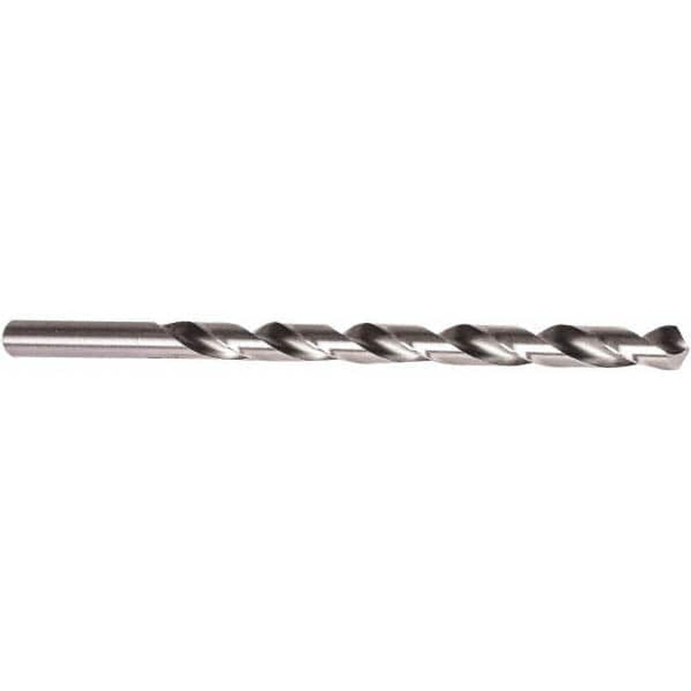 Precision Twist Drill 6000241 Extra Length Drill Bit: 0.4531" Dia, 118 &deg;, High Speed Steel