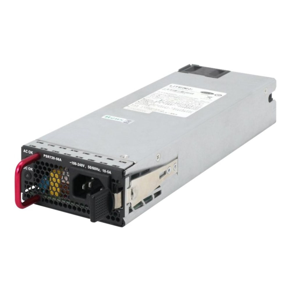 HP INC. HPE JG544A#ABA  X362 - Power supply - hot-plug / redundant (plug-in module) - AC 100-240 V - 720 Watt - United States - for HPE 5130 24, 5130 48, 5500-24, 5500-48, 5510 24, 5510 48; FlexNetwork 5510 24, 5510 48