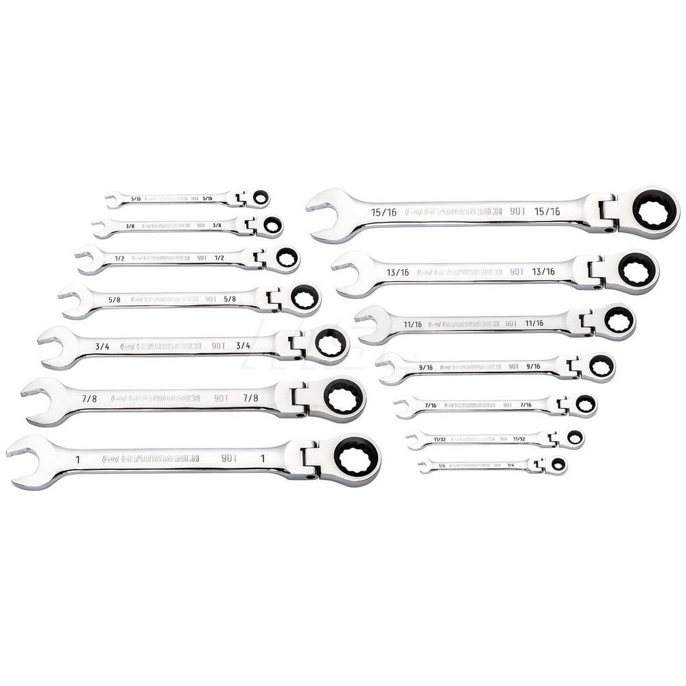 GEARWRENCH 86759 Wrench Set: 14 Pc, Inch