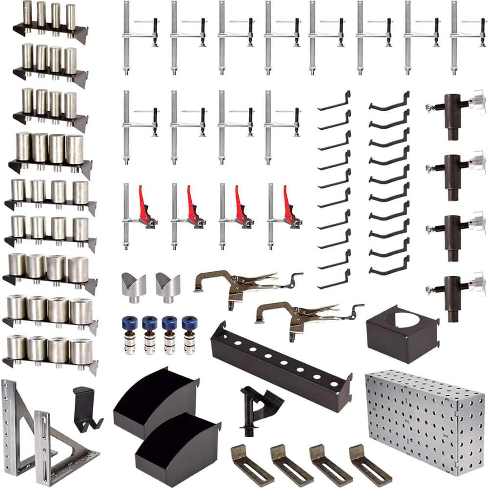 Flextur 78908280 Welding Plate & Welding Positioner Accessories; Type: 95-Piece Fixturing Kit