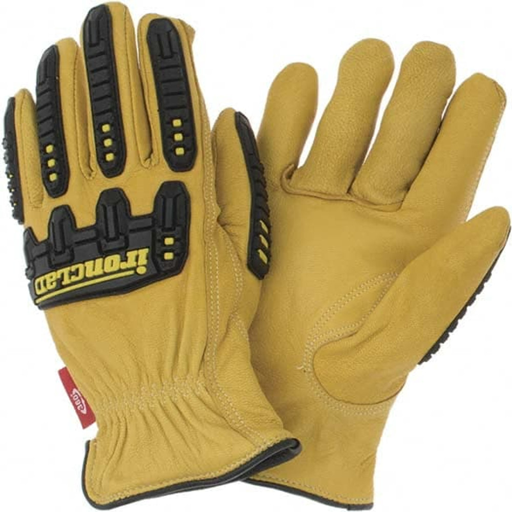 ironCLAD ILD-IMPC5-03-M Cut-Resistant & Impact-Resistant Gloves: Size Medium, ANSI Puncture 3, HPPE Lined, HPPE