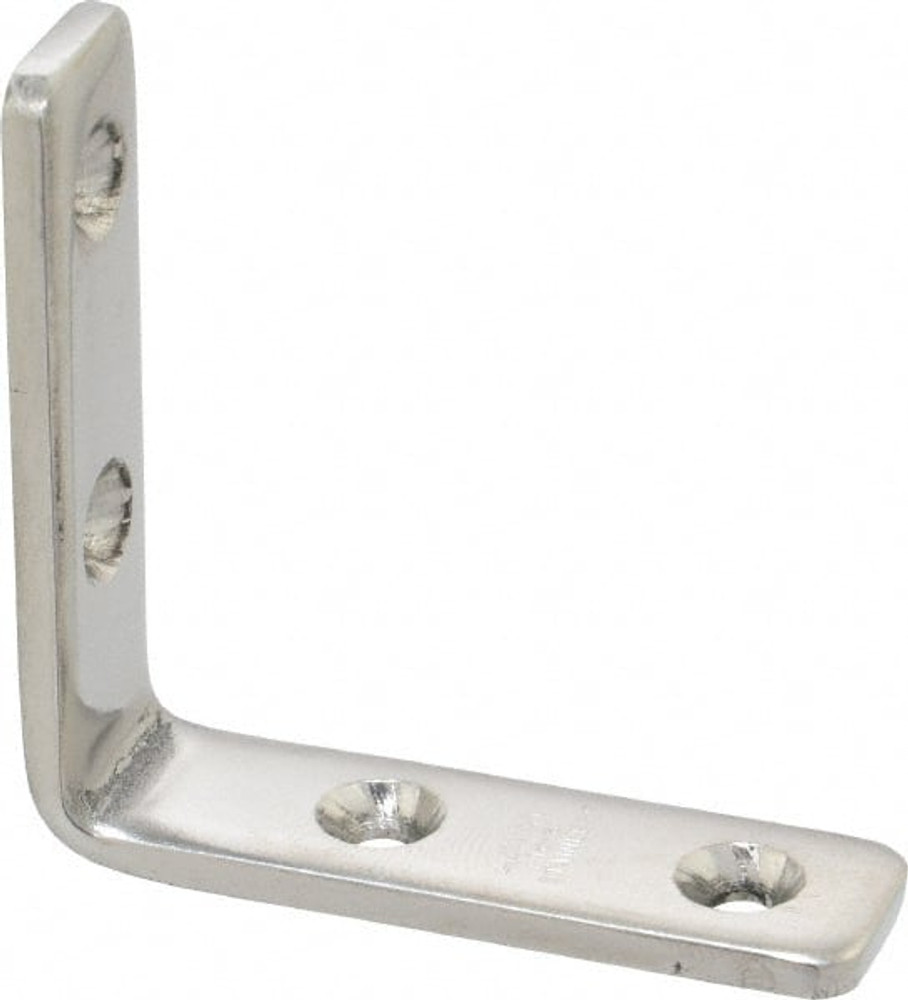 Sugatsune SU-45/M 1-13/16" Long x 1/2" Wide, 18-8 Stainless Steel, Corner Brackets