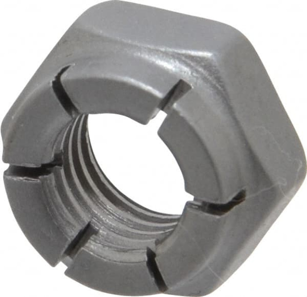 Flex-Loc 20FK-524 Hex Lock Nut: Expanding Flex Top, 5/16-24, Grade 2 Steel, Uncoated