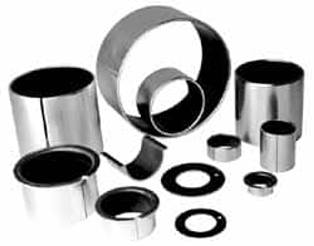 TriStar TSI26PT10Z Sleeve Bearing: 1-5/8" ID, 1-25/32" OD, 5/8" OAL, Polytetrafluroethylene & Steel