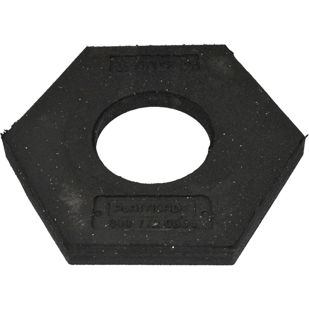 PRO-SAFE 650-RB-16 21" Wide, 2" High Rubber Trim Line Channelizer Base