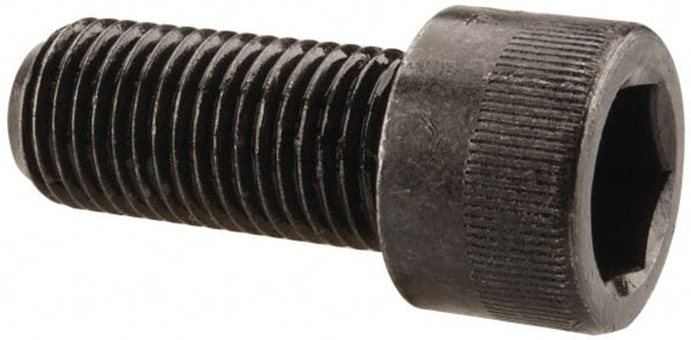 MSC 43F100KCS Socket Cap Screw: 7/16-20, 1" Length Under Head, Socket Cap Head, Hex Socket Drive, Alloy Steel, Black Oxide Finish