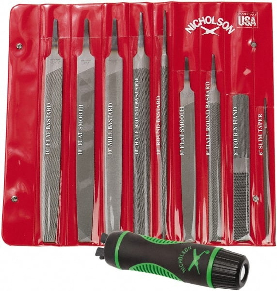 Nicholson 6030489/3186304 File Set: 10 Pc, American