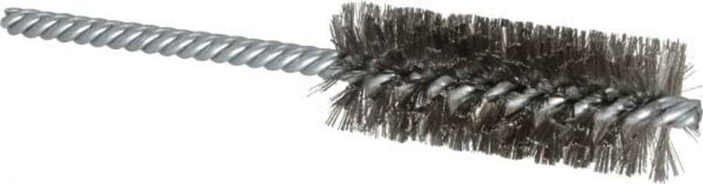 Weiler 98375 Power Tube Brush: Helical, Stainless Steel