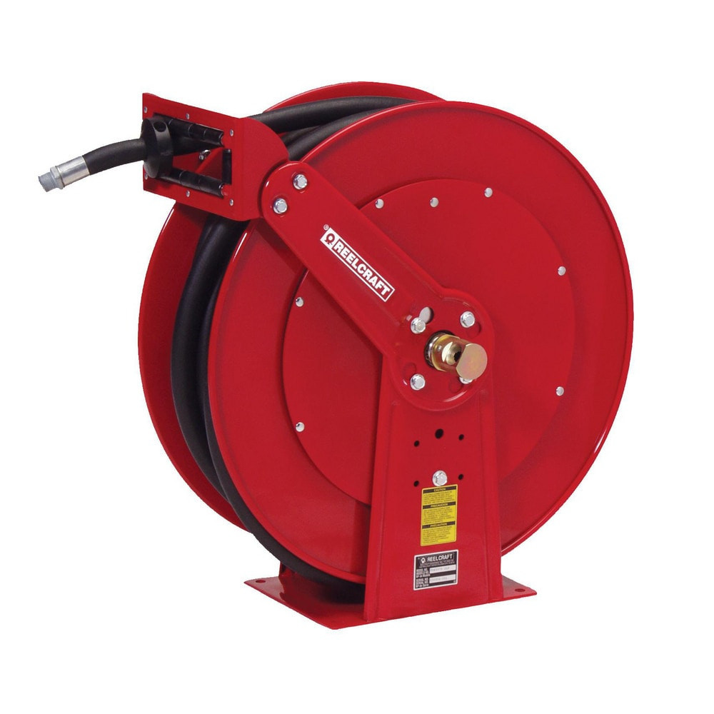 Reelcraft F83050 OLP Hose Reel with Hose: 3/4" ID Hose x 50', Spring Retractable