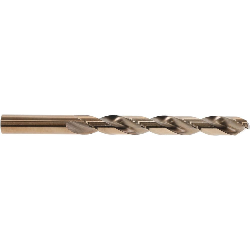 Hertel 42042 Jobber Length Drill Bit: 35/64" Dia, 135 °, Cobalt