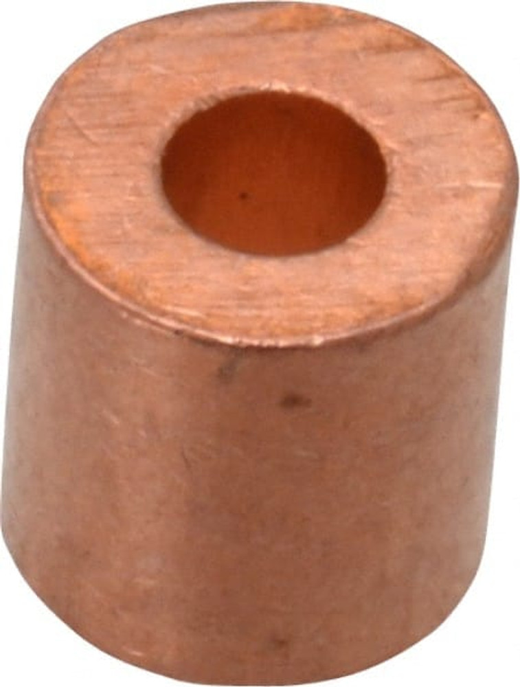 Value Collection 838 00011 Wire Rope Round Stop Compression Sleeve: 1/8" Rope Dia, Copper