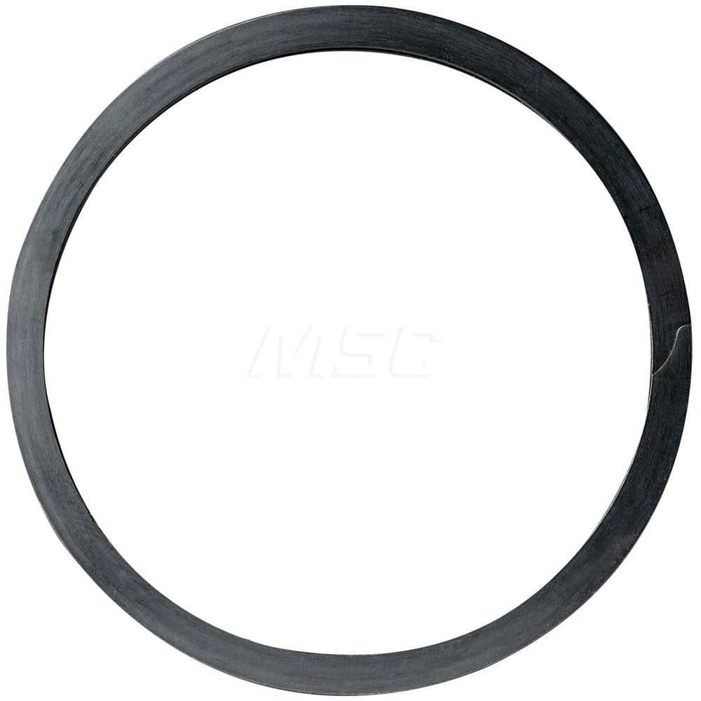 Rotor Clip CG-400ST OIL External Spiral Retaining Ring: 3.792" Groove Dia, 4" Shaft Dia, 1060-1090 Steel, Oil Coated