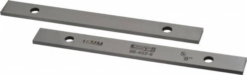 SPI 98-452-6 6" Long x 5/8" High x 1/8" Thick, Steel Parallel
