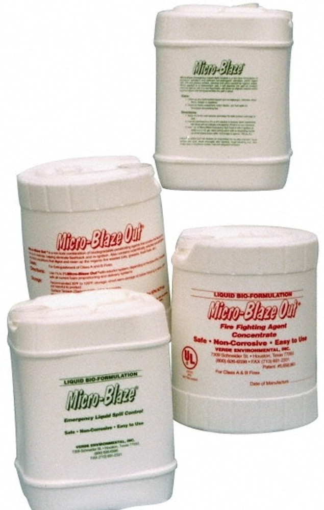 MSC MICROBLAZE-5 Chemical Cleaners & Liquid Spill Control; Container Size (Gal.): 5.00