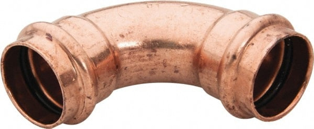 NIBCO 9055750PC Wrot Copper Pipe 90 ° Elbow: 1" Fitting, P x P, Press Fitting, Lead Free