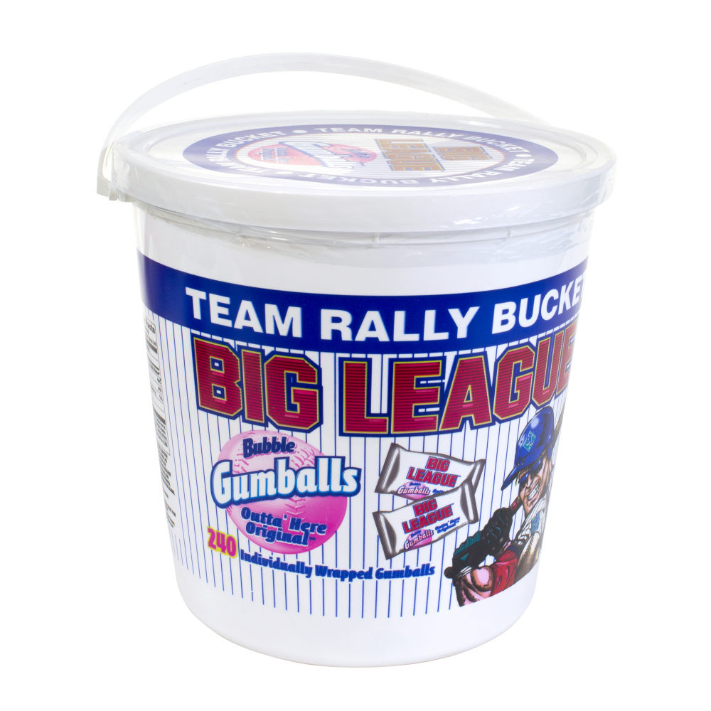 FORD GUM & MACHINE COMPANY, INC. Big League Chew 209-02012  Team Bucket, Bucket Of 240 Pieces