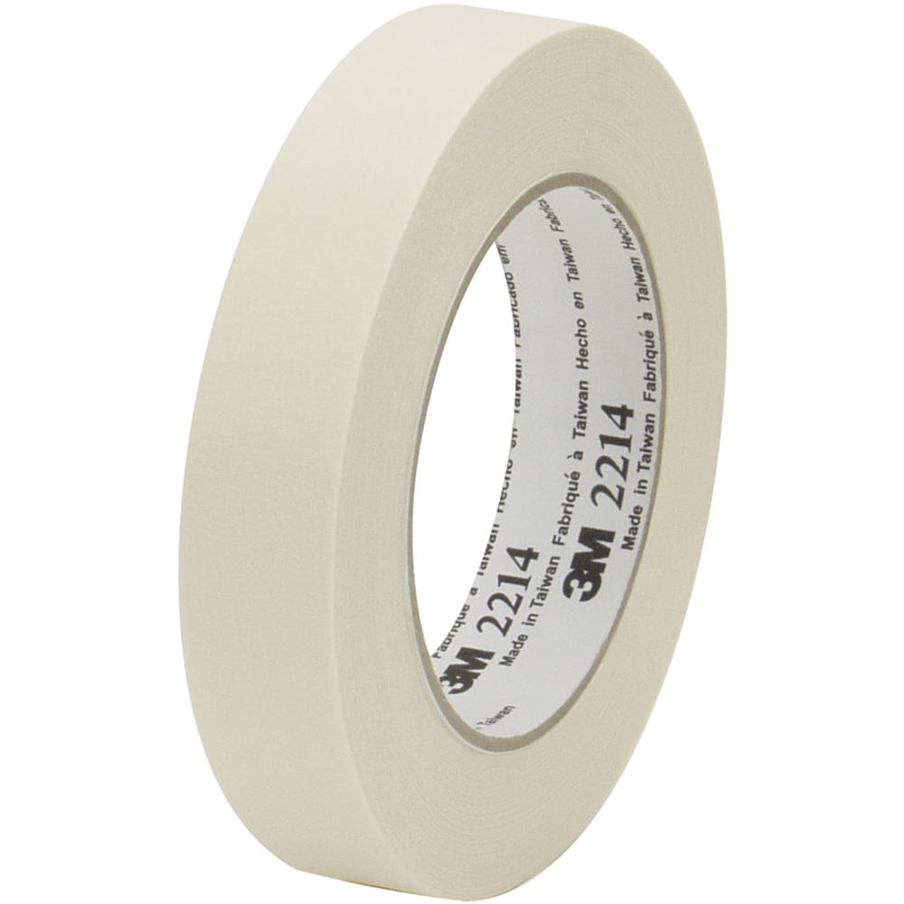 B O X MANAGEMENT, INC. 3M T9352214  2214 Masking Tape, 1in x 60 Yd., Natural, Case Of 12