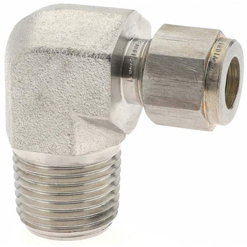 Brennan BD-KP4276 Compression Tube Male Elbow: 1/2" Thread, MNPT