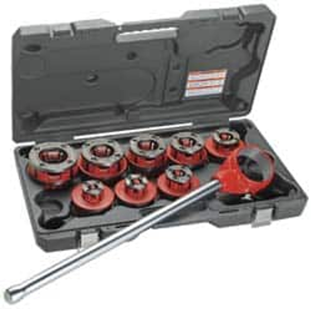 Ridgid 36505 1/8 to 2" 9-Die-Head Pipe Threader Set