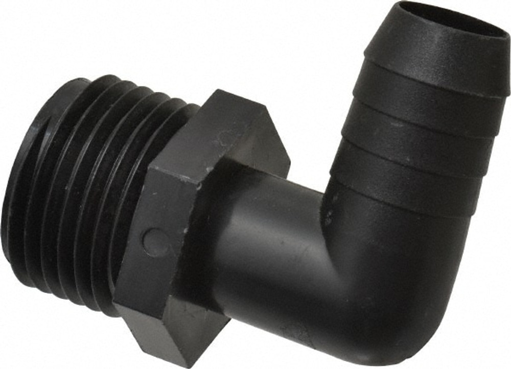 Green Leaf EL 3458 GP Garden Hose Fitting: Male Hose to Barb, 3/4" MGHT, Polypropylene