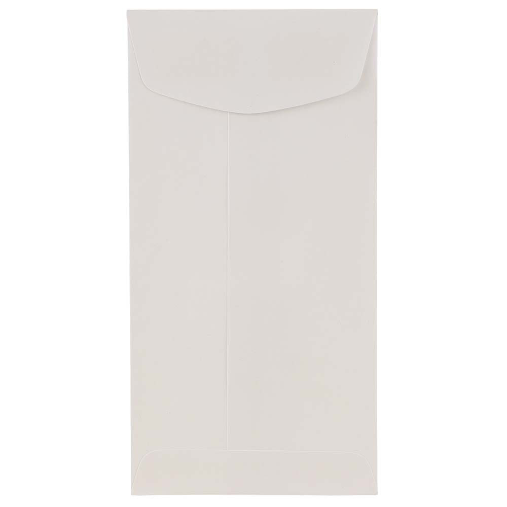 JAM PAPER AND ENVELOPE 1623987 JAM Paper Envelopes, Policy, #7 3/4, Gummed Seal, White, Pack Of 25