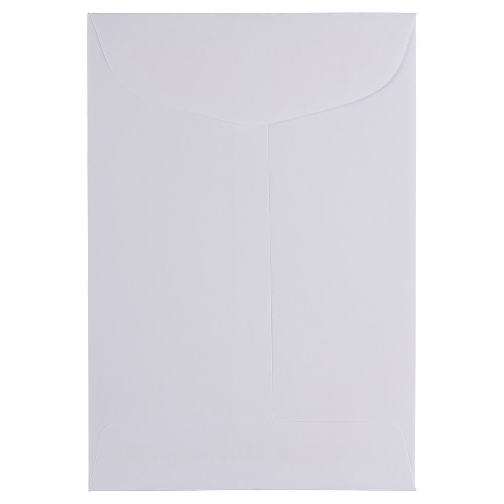 JAM PAPER AND ENVELOPE JAM Paper 1623988  1 Scarf Open End Catalog Envelopes, 4 5/8 x 6 3/4, White, 25/Pack