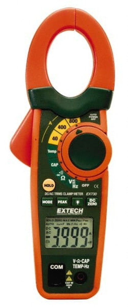 Extech 7994203/9674995 Clamp Meter & Line Separator: 5 Pc, 600V, Clamp-on Jaw