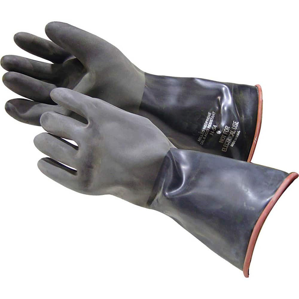 Bon Tool 11-420 Chemical Resistant Gloves; Glove Type: Type A Chemical Resistant Gloves; Type B Chemical Resistant Gloves ; Coating Material: Polyester ; Thickness: 0.03 ; Supported or Unsupported: Supported ; Grip Surface: Embossed ; Men's Size: Lar