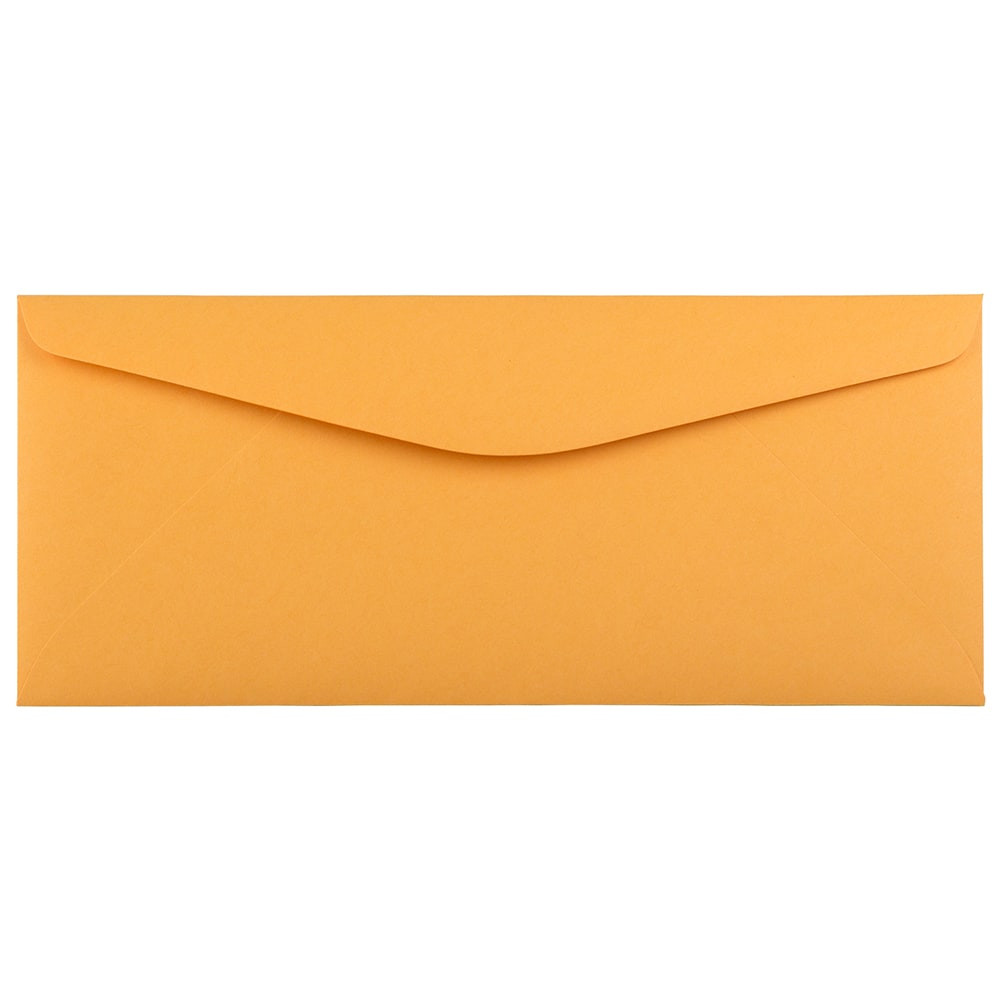 JAM PAPER AND ENVELOPE JAM Paper 1633180  #11 Recycled Envelopes, 4 1/2 x 10 3/8, Brown Kraft Manila, 25/Pack