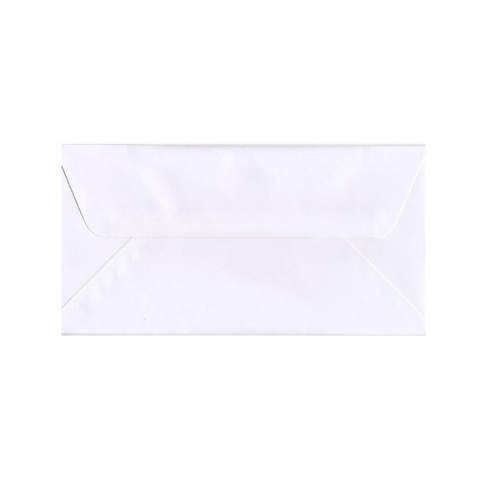 JAM PAPER AND ENVELOPE JAM Paper 1633178  #16 Commercial Envelopes With Wallet Flap, 6in x 12in, White, Pack Of 25