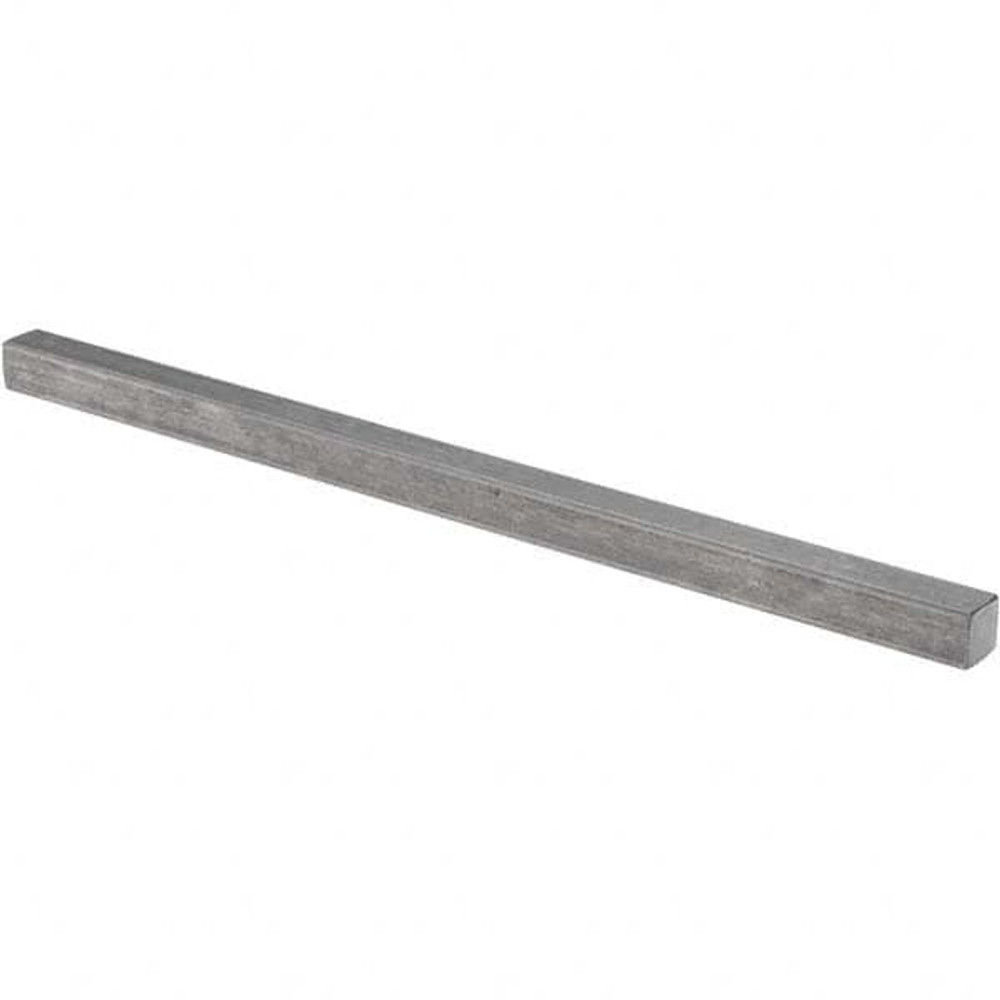 Value Collection 33967 Undersized Key Stock: 9/16" High, 9/16" Wide, 12" Long, Cold Drawn Steel, Plain Finish