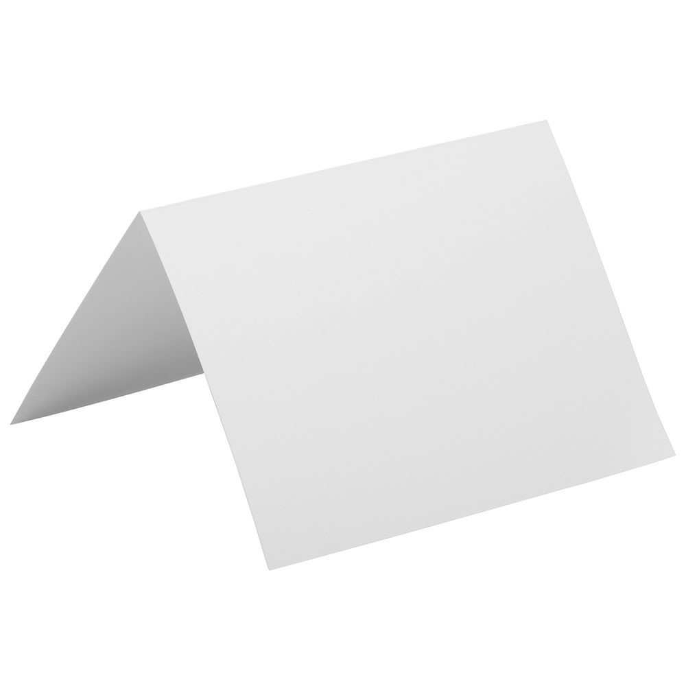 JAM PAPER AND ENVELOPE 309923C JAM Paper Note Cards, Fold-Over, 4 5/8in x 6 1/4in, White, Pack Of 25