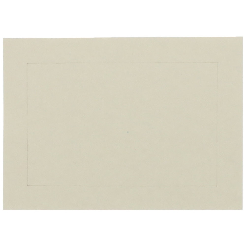 JAM PAPER AND ENVELOPE 175964 JAM Paper Blank Cards, 3 1/2in x 4 7/8in, With Panel Border, Ivory, Pack Of 100