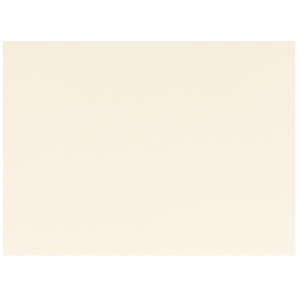 JAM PAPER AND ENVELOPE 175991 JAM Paper Note Cards, 4 5/8in x 6 1/4in, Ivory, Pack Of 100